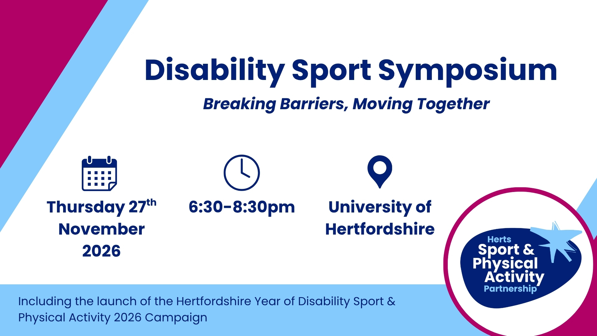 Disability Sport Symposium